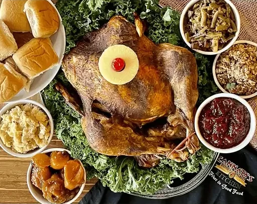 Large Baked Turkey Dinner